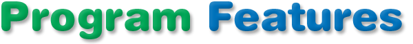 Program Features