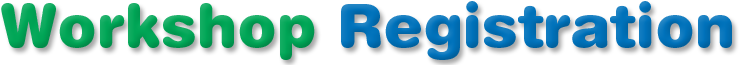 Workshop Registration